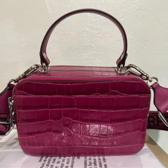 Karl Lagerfeld Fuchsia Crossbody Bag - Picture 2 of 3